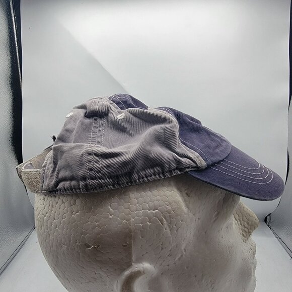 Nike Toddler Cap Adjustable Strap Navy & Gray Durable Cotton Embroidered Swoosh - Picture 4 of 10